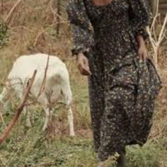 Doen Isolde Dress Dusk Lily of The Valley - Picture 2 of 10